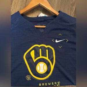 Women’s Nike Milwaukee Brewers DRI-FIT Tshirt